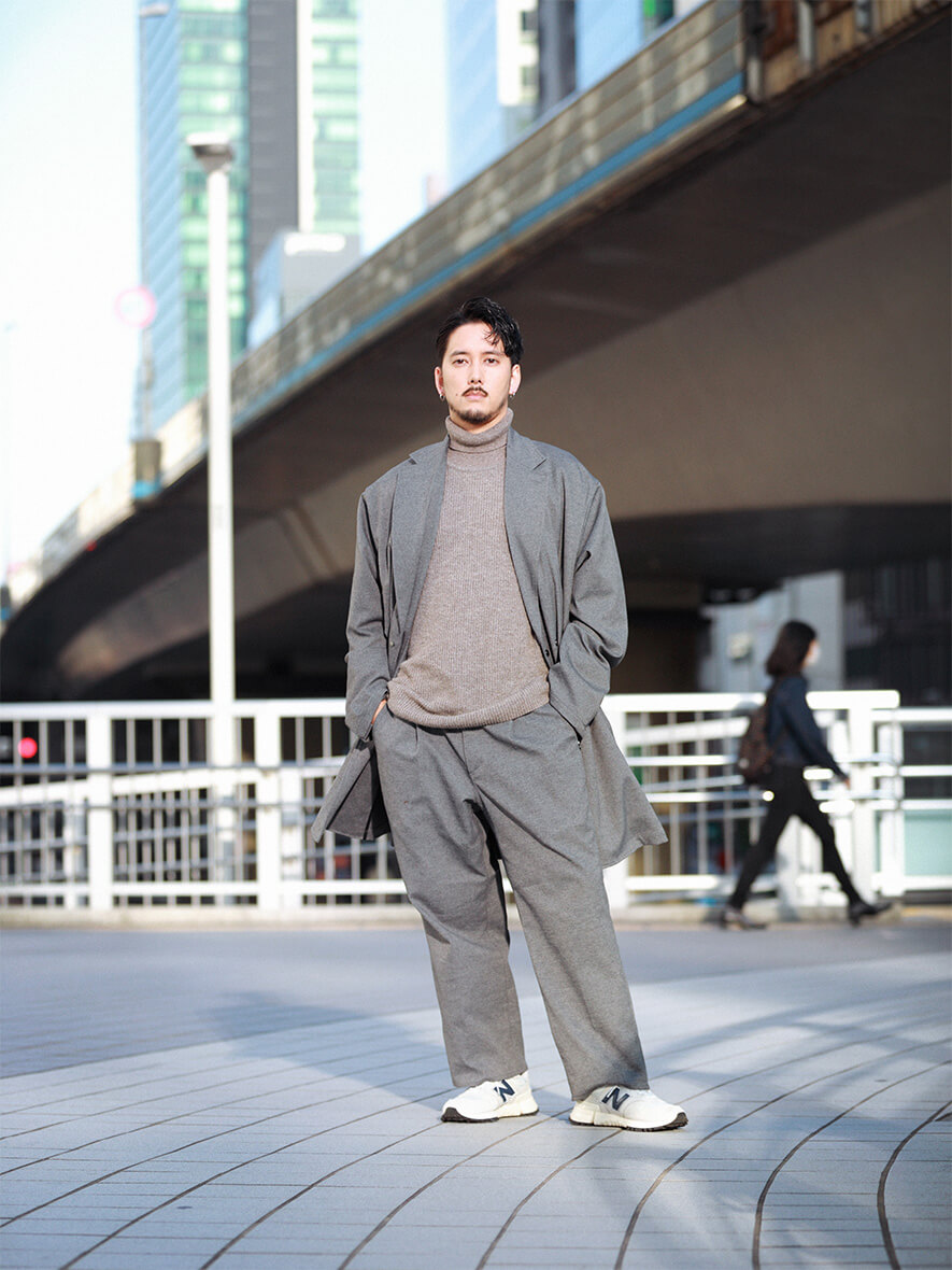 new balance x HOUYHNHNM - All about NB / NEWS / 「WAIST TO  TOE」を履き、着こなす、それぞれの方法論。